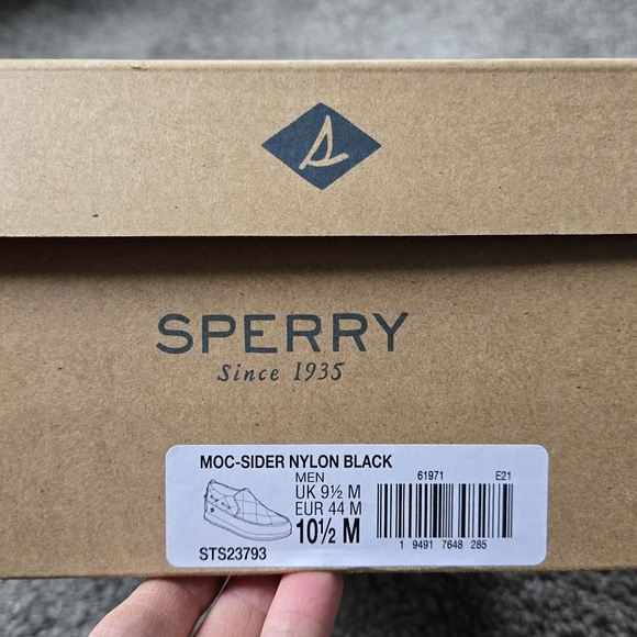 Sperry Men's Moc-Sider Nylon Loafers NEW size 10.5 - Picture 11 of 12